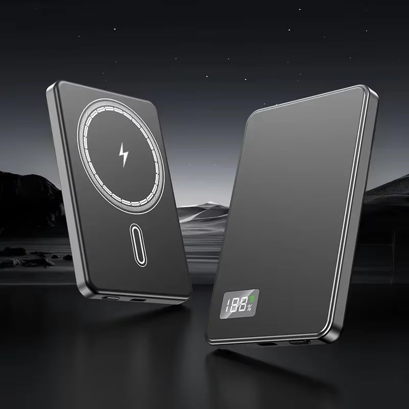 3-In-1 10000Mah Thin Magnetic Wireless Powerbank 20W Fast Charging Portable Mobile Phone External Battery Specifical for Iphone